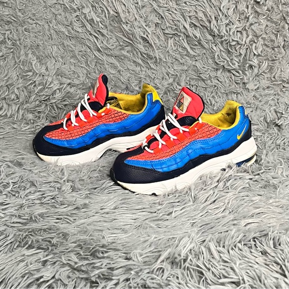 Nike Air Max 95 Now GS Crimson Blue (Spider-Man) - Picture 2 of 10